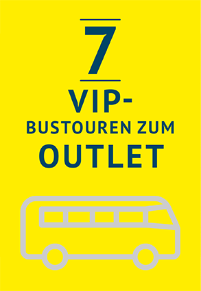 7 VIP-Bustouren zum Outlet